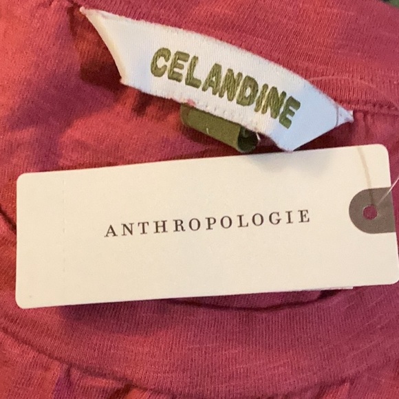 NWT Anthropologie Celandine Pink/Rose Chic Mini Dress Large - Picture 6 of 10